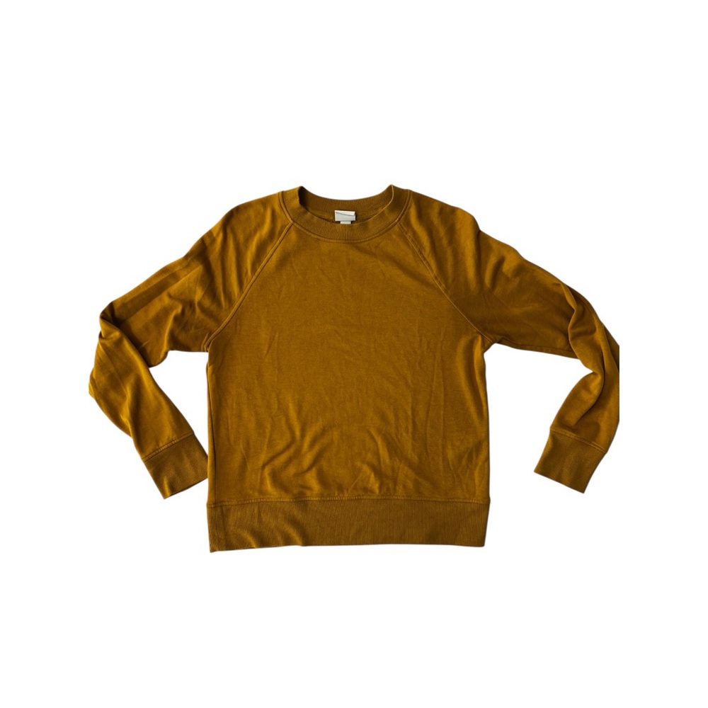 a new day Mustard Yellow Pleated Midi Skirt with Matching Sweatshirt Top - Picture 5 of 11